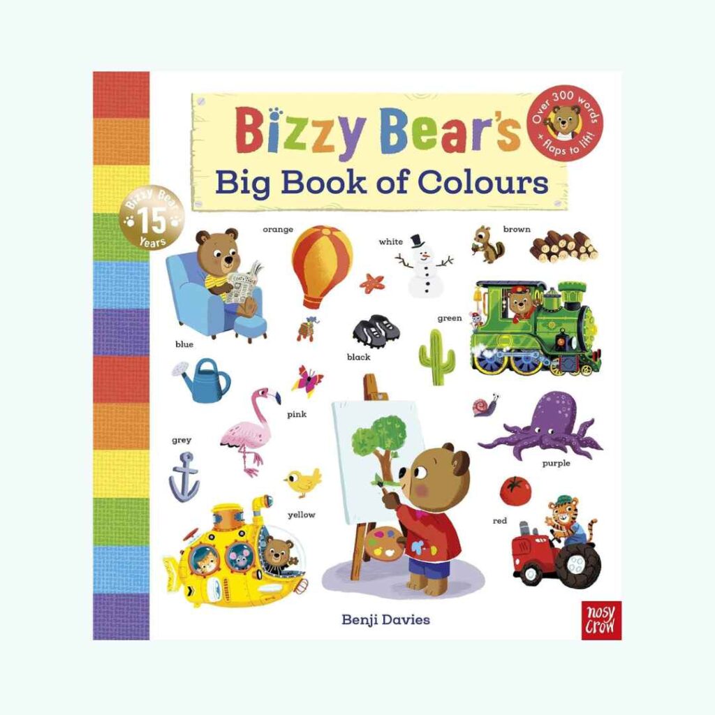 Bizzy Bear's Big Book of Colours