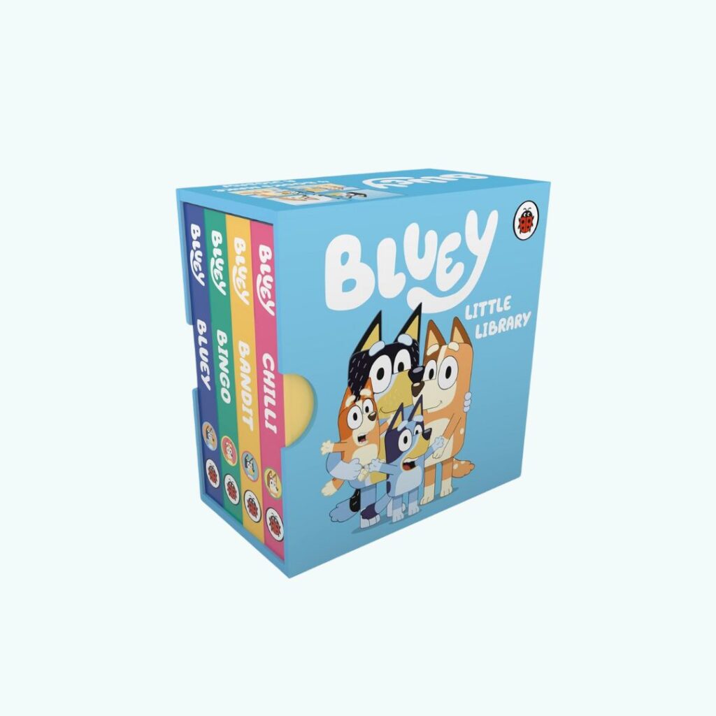 Biblioteczka o Bluey