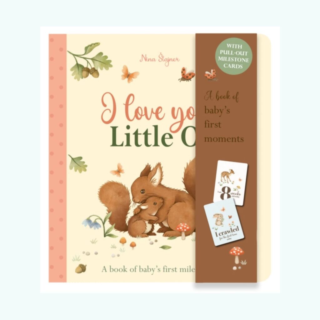 I Love You Little One – książka pamiątkowa z kartami do zdjęć