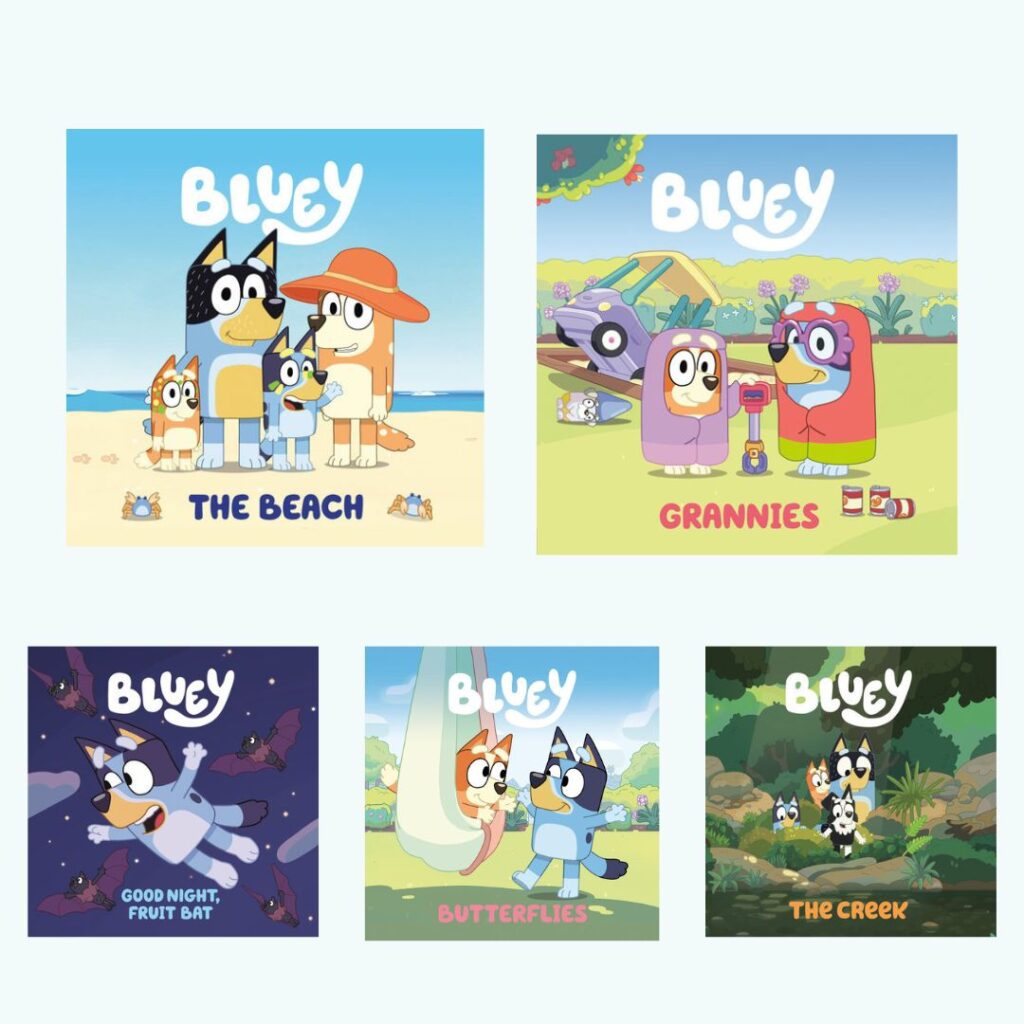 Książki o Bluey