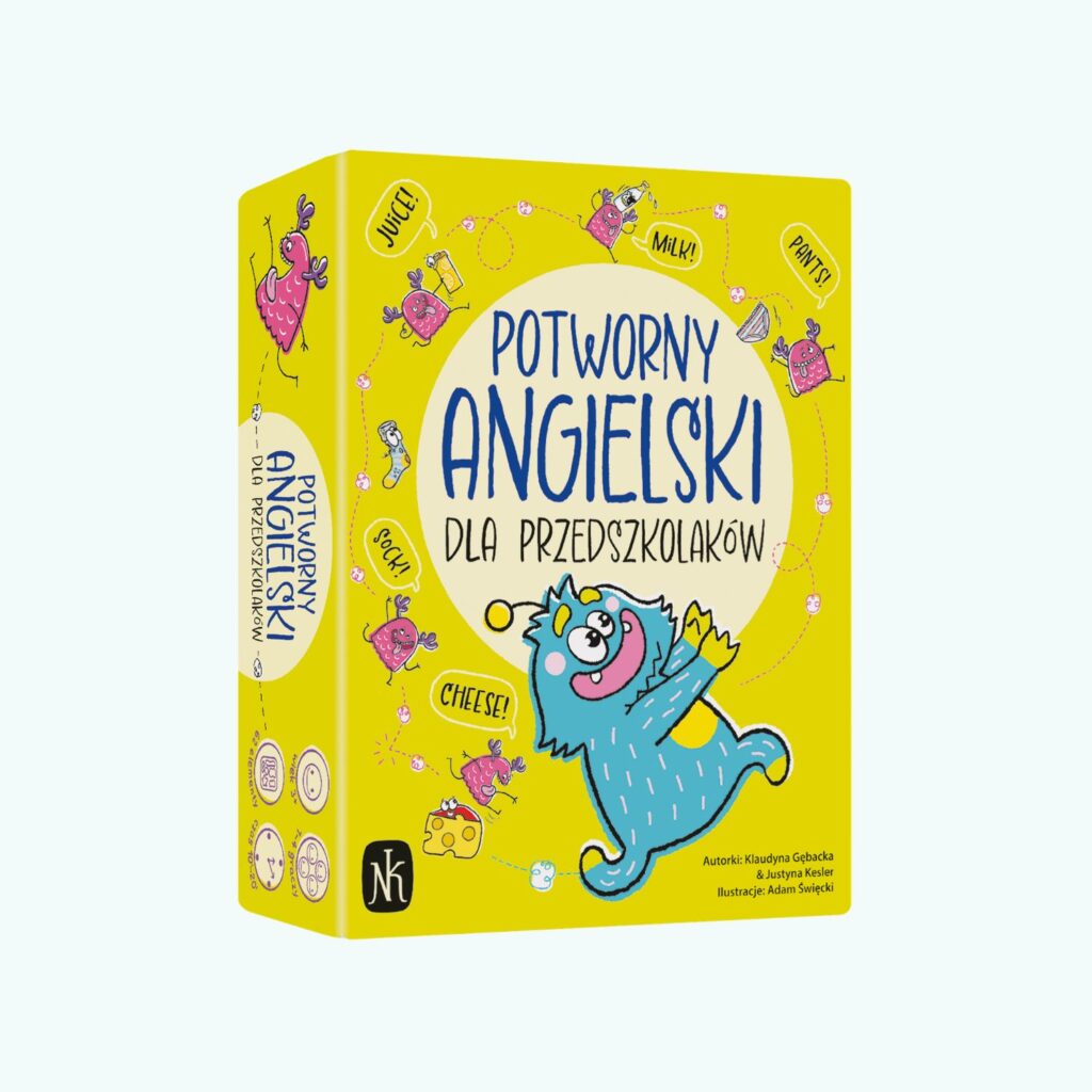 Potworny angielski-gra dla przedszkolaków