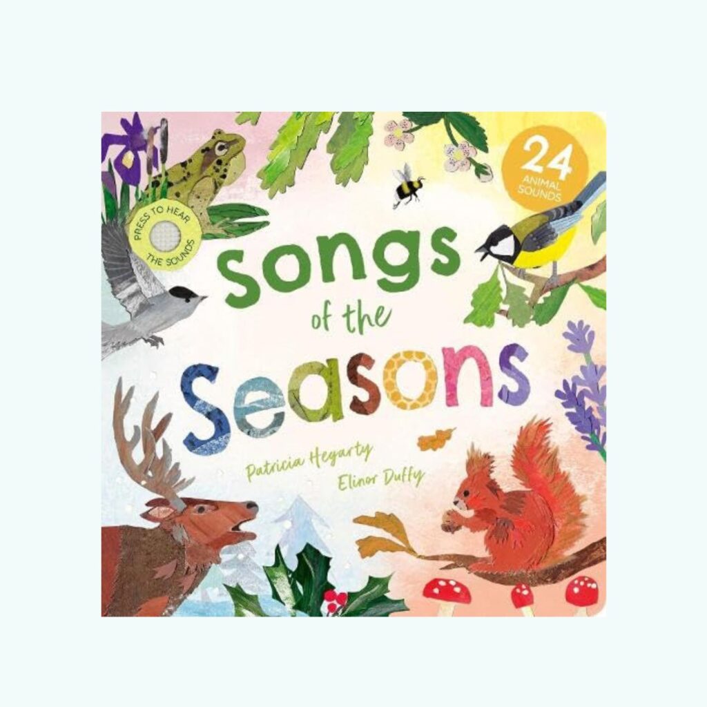 Songs of the Seasons – książka dźwiękowa-24 odgłosy przyrody