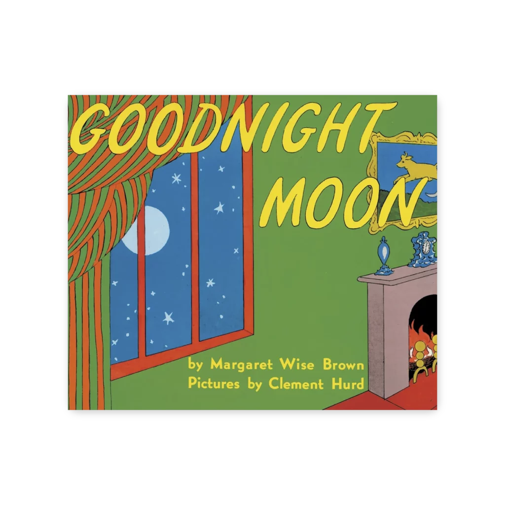 Okładka książki „Goodnight Moon” autorstwa Margaret Wise Brown