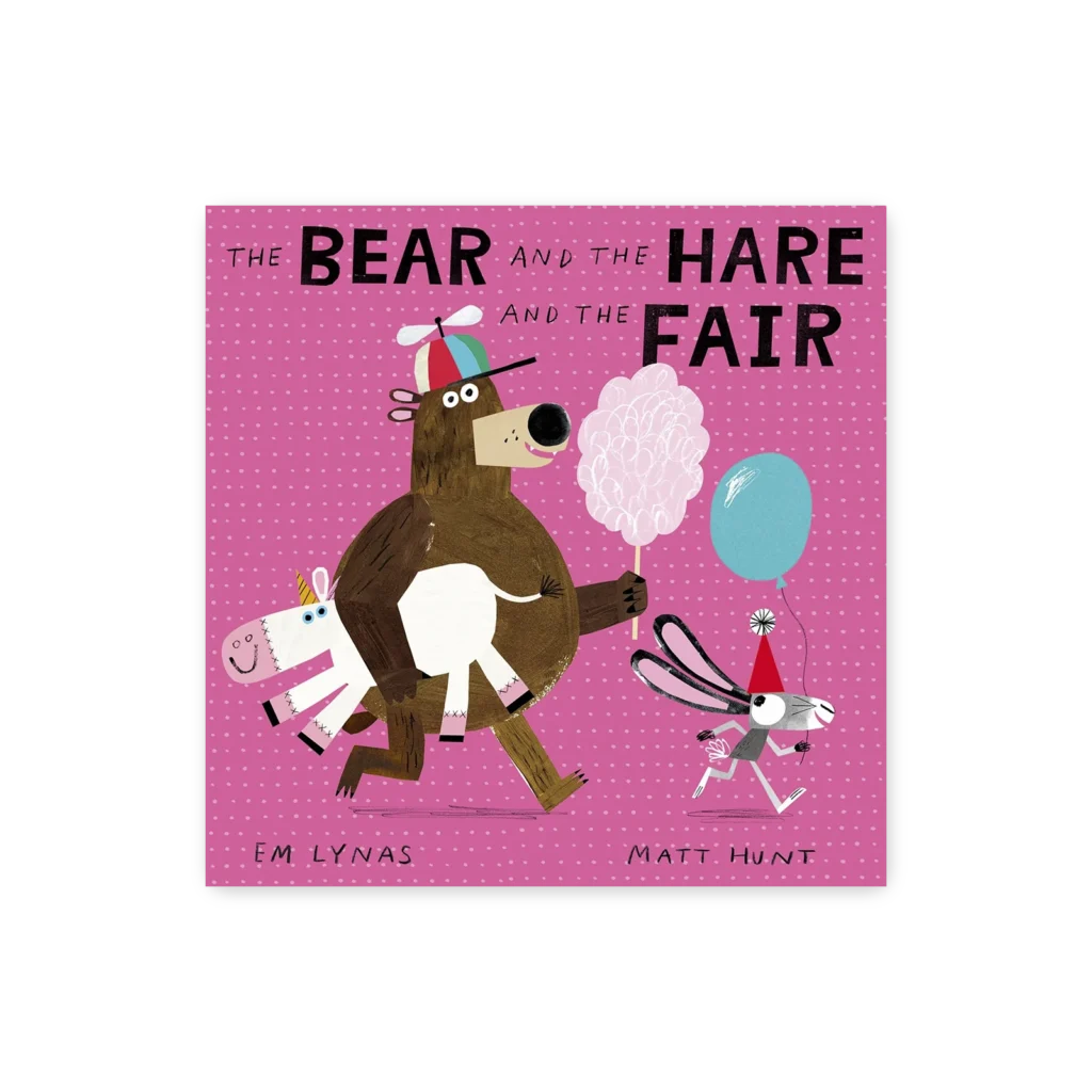 Zając i Niedźwiedź odwiedzają wesołe miasteczko, gdzie uczą się kompromisu i wspólnej zabawy mimo różnych upodobań